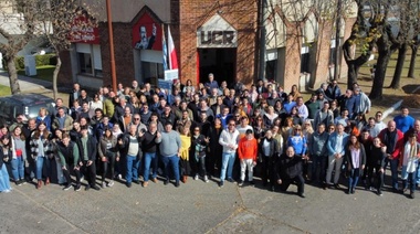 La UCR de la cuarta hizo base en Pinto: "unidos para potenciar el partido"