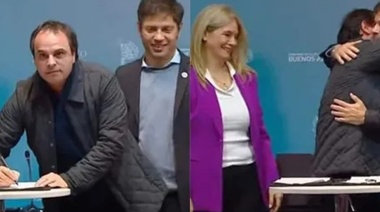 Zavatarelli firmó por la tercera cuota del fondo municipal con elogios a Kicillof