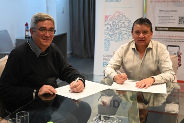 Ministerio de Desarrollo Agrario PBA y RENATRE acordaron un plan para mejorar las condiciones laborales