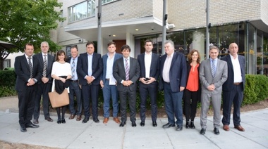 Giaccone en Washington con Lacunza y legisladores de la oposición
