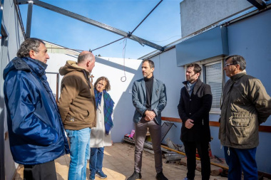Petrecca vuelve a diferenciarse de nación y muestra inversión en obras