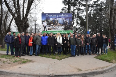 Tras 40 años sin servicio, se finalizó la obra de cloacas en la zona sur de la ciudad