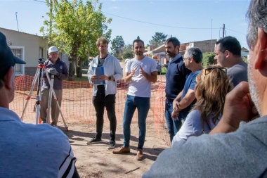 177 familias de Los Almendros podrán sumarse al servicio de cloacas en Junín