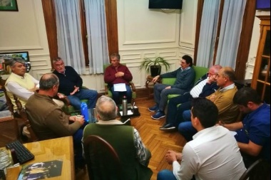 Gatica recibió a la Federación Agraria en un gesto de acercamiento al campo