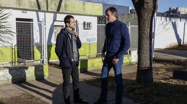Bullrich visitó Junín y estuvo junto a Petrecca en una unidad sanitaria