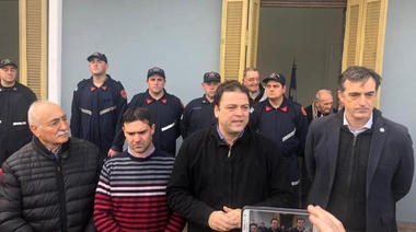 Barroso se mostró con Estéban Bullrich y no hizo mención a las críticas de Zurro