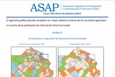 Por tercer año consecutivo Chivilcoy alcanzó el nivel óptimo de transparencia
