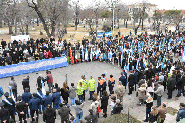 Desde Chivilcoy, Britos pidió por "un gran acuerdo nacional"