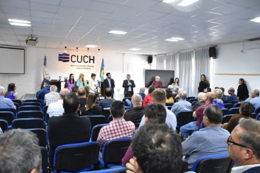 Britos destacó el acompañamiento del municipio a las entidades intermedias
