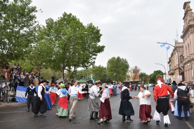 En Chivilcoy, Britos participó del tradicional desfile criollo por la Fiesta Provincial del Resero