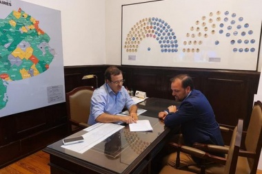 Con agenda en salud, Reynoso trasladó necesidades presupuestarias a Daletto