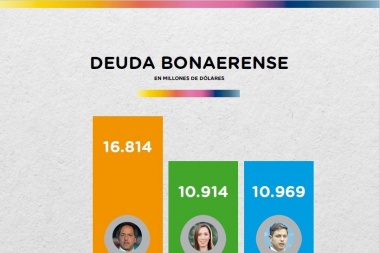 Daletto aseguró que Kicillof subió la deuda bonaerense en dólares