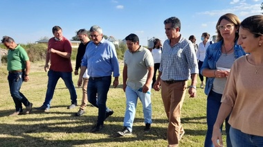 Rodríguez estuvo en Rivadavia: encuentro con productores y referentes del FdT