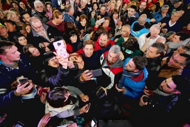 Desde la quinta sección, Kicillof dijo que "necesitamos un gobierno provincial que se ocupe de los bonaerenses"