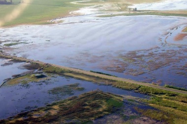 Casi 2 millones de hectáreas bajo el agua en la provincia