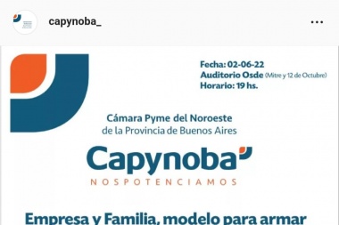 Ciclo de charlas: "Empresa y familia, modelo para armar"