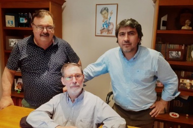 Sequeira mantuvo un encuentro con Jorge Rivas y lo invitó a visitar Junín