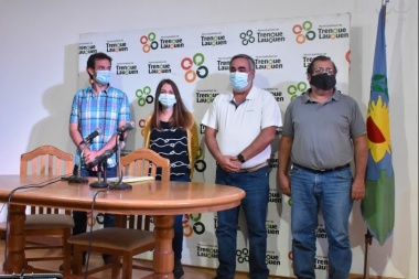 Fernández anunció cambios en el gabinete de Trenque Lauquen para darle "otro perfil" a la gestión