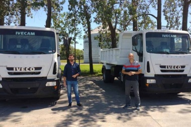 Alberti adquirió dos nuevos camiones para la prestación de servicios públicos