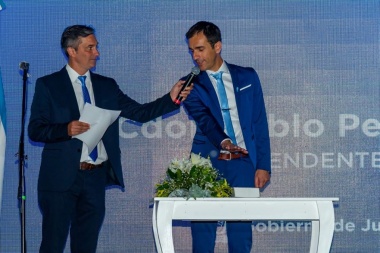 En su jura, Petrecca pidió a Fernández y Kicillof que "no discriminen a Junín"