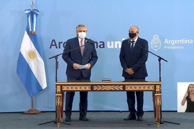 Alberto Fernández tomó juramento a Guerrera y ya es ministro de Transporte de manera formal
