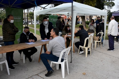"Seguimos dando respuesta y dialogando con los vecinos", dijo Britos