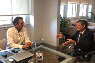 Jorge Fernández con Katopodis: "trabajo para recuperar la alegría en Lincoln"