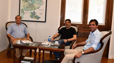Recoulat y Miranda gestionan obras en el Presupuesto provincial
