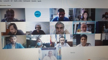 Intendentes independientes se reunieron con Gollán para planificar campaña de vacunación