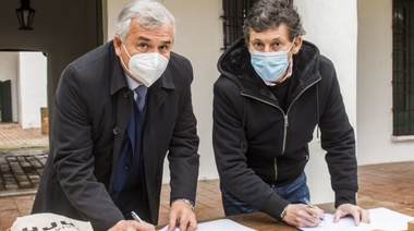 Gobernador de Jujuy respaldó a Posse de cara a las internas en Cambiemos