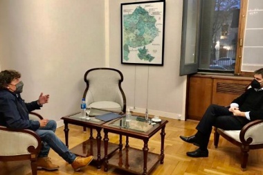 Pablo Micheli se reunió con Carlos Bianco e insistió en la necesidad de otro IFE