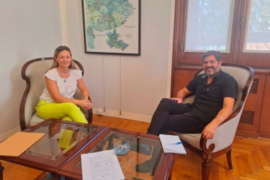 Gentile realizó gestiones para 9 de Julio ante el ministerio de gobierno PBA