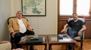 Alegre se reunió con el ministro de Gobierno bonaerense