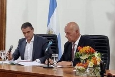 Molina consideró "saludable" que la presidencia del Concejo en Tejedor sea de diferente partido al Ejecutivo