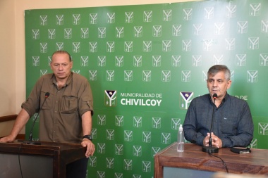 Britos recibió a Berni en Chivilcoy y destacó "trabajo conjunto" con provincia