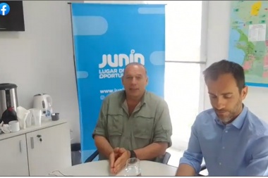 Berni, en Junín, adelantó que "se prepara" para 2023