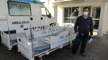 El Ministerio de Salud envió 4 camas para reforzar la terapia intensiva del HIGA Junín