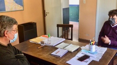 Micheli se reunió Herce: “necesitamos que más gente se inscriba al plan de vacunación”
