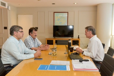 Con nuevos proyectos en carpeta, Barenghi se reunió con los ministros Katopodis y Kreplak