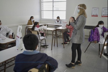 Este jueves se habilita el regreso a las aulas con presencialidad casi plena
