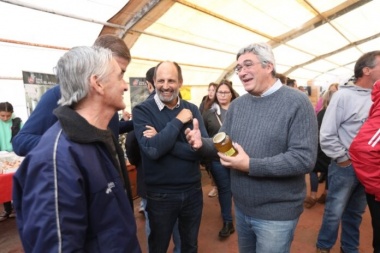Rodríguez participó de la Exposición Apícola de Chivilcoy