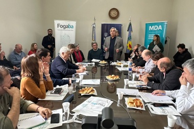Rodríguez visitó Villegas y se reunió con Alegre, empresarios y representantes de la producción