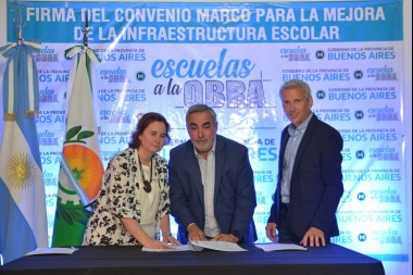 Satisfacción en intendentes de la UCR tras la adhesión al programa "Escuelas a las obras"