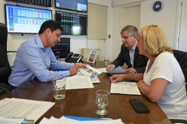Britos gestionó predios ferroviarios en desuso en Chivilcoy y una mayor frecuencia del tren