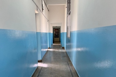 Bragado: avanzan los trabajos de pintura en la Escuela Nº 20 de O'Brien