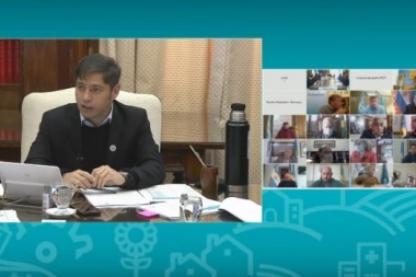 Kicillof presentó avances del Fondo de Infraestructura Municipal: "esto es autonomía", destacó
