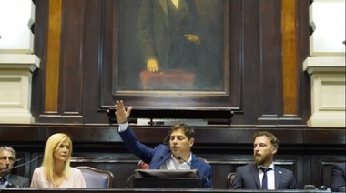 Kicillof apuntó a "dar vuelta la crisis" de la provincia en la apertura de sesiones legislativas