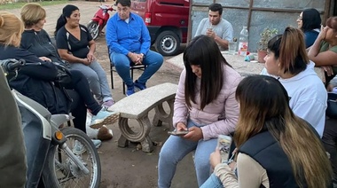 Con críticas a la seguridad, Chami continúa recorridas barriales en Junín