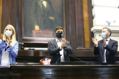 Kicillof prometió medidas para la “reactivación”, criticó a Vidal e insistió con la coparticipación