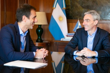 Petrecca y Meoni acordaron el avance de tres obras claves para Junín
